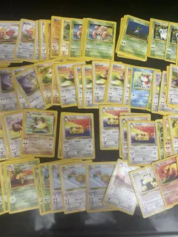 Pokemon Card Bulk Lot Common Uncommon Vintage - Damaged Holo Flareon - Image 3