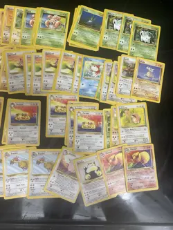 Pokemon Card Bulk Lot Common Uncommon Vintage - Damaged Holo Flareon - Image 4