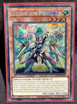 Centur-Ion Primera Prismatic Secret Rare 1st Edition Mint Card [MP24-EN143] - Image 2