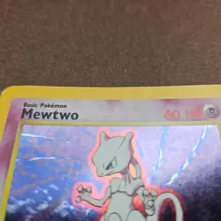 Mewtwo 10/102 Pokemon Base Set 2 Holo Rare Card Unlimited - Image 4