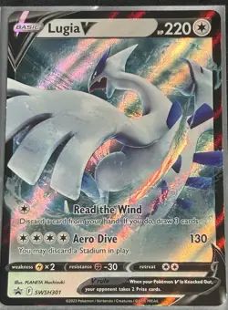 Lugia V SWSH301 SWSH: Sword & Shield Promo Cards Holo - Image 1