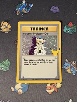 Pokemon Cards Imposter Professor Oak Celebrations: Classic Collection - (NM) - Image 1