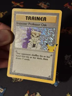 Pokemon Cards Imposter Professor Oak Celebrations: Classic Collection - (NM) - Image 2