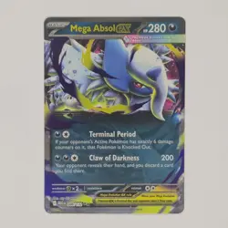Pokemon TCG Mega Absol EX 086/132 Mega Evolution Holo Double Rare Mint Card - Image 1