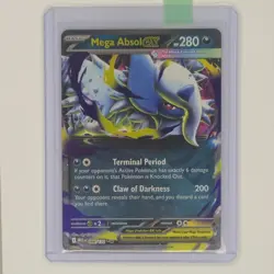 Pokemon TCG Mega Absol EX 086/132 Mega Evolution Holo Double Rare Mint Card - Image 2