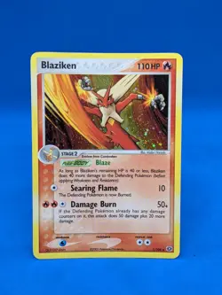 Blaziken 1/106 - Emerald - Holo- Pokemon Card - 2005 🔥 - Image 1