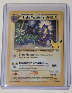Light Toxtricity SWSH137 SWSH: Sword & Shield Celebrations Promo Cards Holo - Image 1