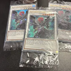 Yu-Gi-Oh Blackwing Armed Wing Lost Art Card LART-EN078 (SEALED) - Image 2