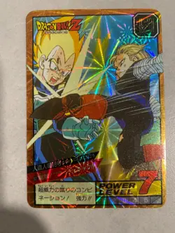 Carte Dragon Ball HK Collection Dbz Card Carddass - Image 1