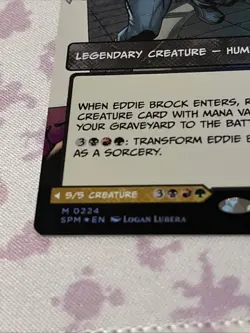 Eddie Brock (0224) (Borderless) Marvel's Spider-Man Foil - Image 5