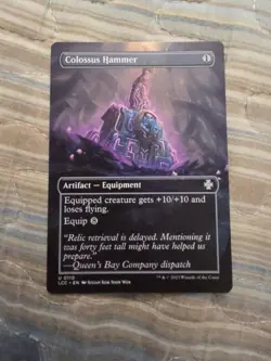 Colossus Hammer (Borderless) Commander: the Lost Caverns of Ixalan Regular - Image 1