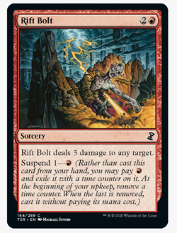 Rift Bolt - Time Spiral: Remastered (TSR) (x4) PLAYSET MtG Magic the Gathering - Image 1
