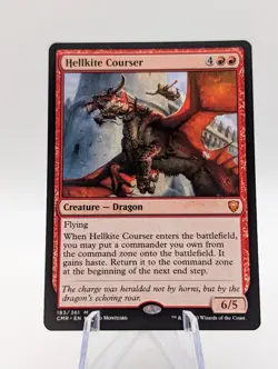 Magic the Gathering | Hellkite Courser | Non Foil Commander Legends | NM/LP - Image 1