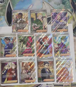 Pokemon TCG Full Art Trainer Lot Of 11 - Image 1