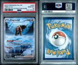 2023 POKEMON SV PAF EN PALDEA EVOLVED #263 TING-LU EX SIR PSA 10 - Image 3