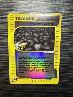 Pokemon TCG Strength Charm Expedition Base Set 150/165 Reverse Holo Uncommon - Image 2