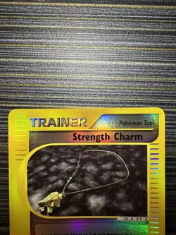 Pokemon TCG Strength Charm Expedition Base Set 150/165 Reverse Holo Uncommon - Image 3