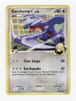 2009 Pokemon Garchomp C 60/147 Supreme Victors TCG (Mod Played) - Image 1