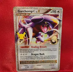 Garchomp C Lv.X DP46 Diamond and Pearl Black Star Promo 2009 Pokemon TCG LP - Image 1