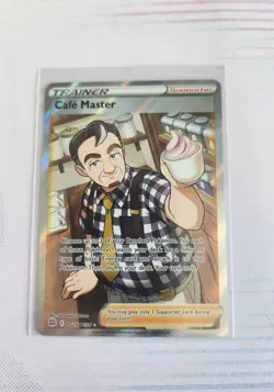 Pokemon Cafe Master TG25/TG30 Brilliant Stars Sword & Shield Trainer Gallery - Image 1