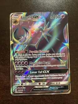 Lunala GX 141/149 NM Pokemon TCG Sun & Moon Full Art - Image 1