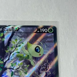 Celebi V Alt Art 245/264 Fusion Strike Sword & Shield Secret Rare Pokemon NM - Image 3