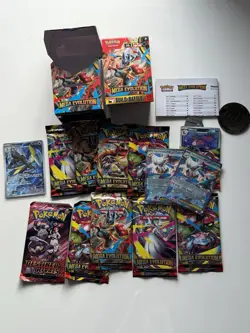 OPENED Pokemon TCG Mega Evolution Packs English No Hits Removed - Inteleon 142 - Image 1