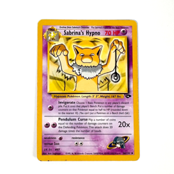 Sabrina's Hypno 56/132 Gym Challenge Regular | Pokemon Vintage 2000 MP - Image 1