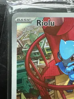 Pokemon (3) Riolu 10 Black Star Promo Illustration Rare Sealed Mega Evolutions - Image 4