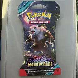 Pokemon Scarlet & Violet Twilight Masquerade Sleeved Booster Pack - Image 1