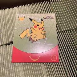 Pokemon 25th Anniversary McDonalds Promo CASE of 150 TOY 4 Pikachu Rare Unopened - Image 2