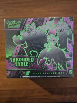 Pokemon Scarlet & Violet Shrouded Fable ETB Elite Training Box New & Sealed - Image 1