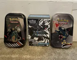 Pokemon Scarlet & Violet Sealed Booster Bundle / 2 Mini Tins *NEW* lot of 3! - Image 1