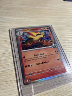 Ethan’s Typhlosion 034/182 Holo Rare Destined Rivals Pokemon TCG - Near Mint - Image 2