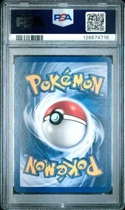 1999 POKEMON JUNGLE #12 VAPOREON-HOLO - PSA 8 - Image 2