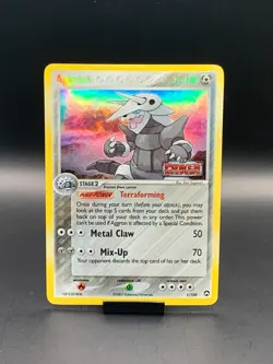 Pokemon TCG Aggron EX Power Keepers 1 Reverse Holo Rare 1/108 - Image 1