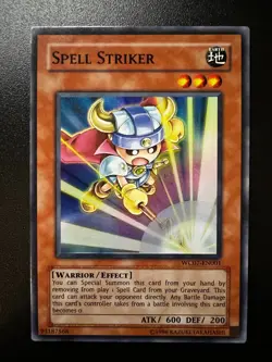 Spell Striker WC07-EN001 Super Rare Game Promo Near Mint Yugioh - Image 1