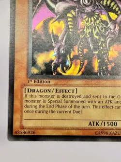 Yu-Gi-Oh! TCG Twin-Headed Behemoth LOD-063 1st Edition Super Rare Holo VLP-NM - Image 5