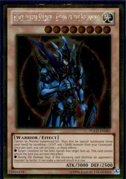 Black Luster Soldier - Envoy Of The Beginning - Gold Rare PGLD-EN085 LP YuGiOh - Image 1
