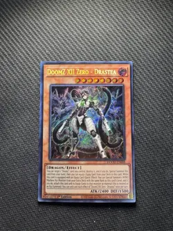 🔥Yu-Gi-Oh! - DoomZ XII Zero - Drastea - DOOD-EN008 - Secret Rare - NM🔥 - Image 1