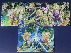 Lot of 6 Dragon Ball Heroes UGM7 Family Bonds CP Cards Japan Bandai - Image 1