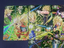 Lot of 6 Dragon Ball Heroes UGM7 Family Bonds CP Cards Japan Bandai - Image 2