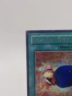 Graceful Dice TSC-E002 Secret Rare Prismatic Holo Yugioh Card LP/MP W/Tracking - Image 2
