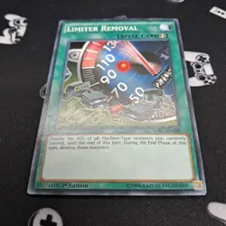 Limiter Removal SDKS-EN028 1st Edition LP Lightly Played Yu-Gi-Oh! Card - Image 3