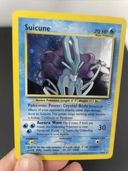 Suicune 14/64 Neo Revelation Holo Pokemon Card TCG LP - Image 3