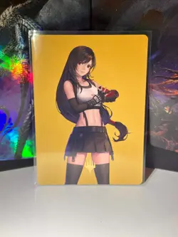 Tifa, Martial Artist - Art Series 52/53 - Final Fantasy - MTG Art Card *STAMPED* - Image 1