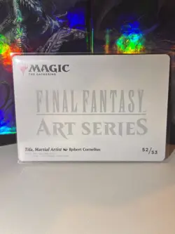 Tifa, Martial Artist - Art Series 52/53 - Final Fantasy - MTG Art Card *STAMPED* - Image 2
