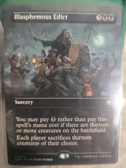 Blasphemous Edict (Borderless) Foundations Regular - Image 1
