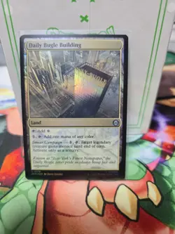 Daily Bugle Building - Marvel’s Spider-Man (SPM) - MTG - FOIL - NM - Image 1