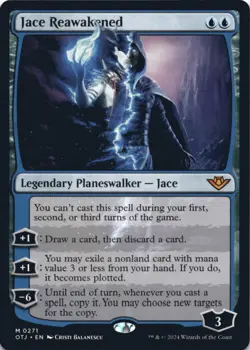 MTG Jace Reawakened Normal NM Outlaws of Thunder Junction Magic 271 - Image 1